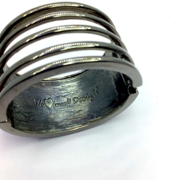 Desigual Multicolor Artistic Cuff Bracelet - Picture 4 of 4